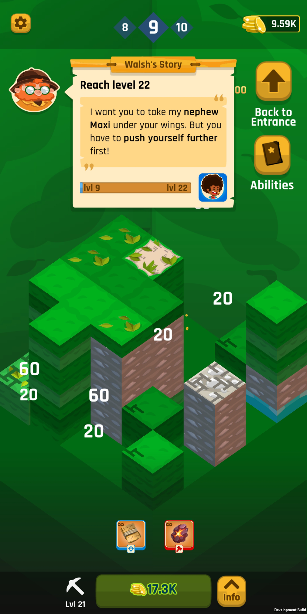 Screenshot 1 green jungle with quest